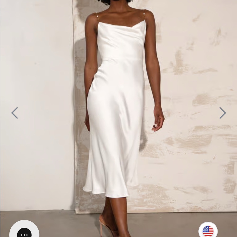 Jenny Yoo Ivory Strapless Dress - Picture 4 of 9